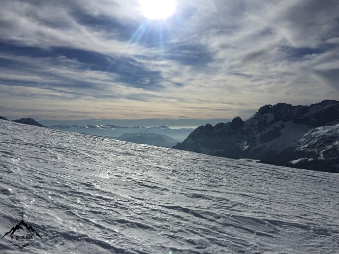 Vista dal monte Sasna